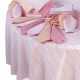A GROUP OF LINEN AND/OR COTTON PINK, CORAL AND PEACH TABLE L... - фото 1