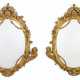 A PAIR OF GEORGE II GILTWOOD MIRRORS - Foto 1