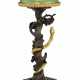 A LOUIS PHILIPPE ORMOLU, PATINATED BRONZE AND JACOB PETIT PORCELAIN JARDINIERE ON STAND - фото 1