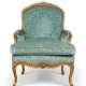 A LOUIS XV GILTWOOD LARGE BERGERE - фото 1