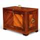 AN ITALIAN TULIPWOOD, KINGWOOD, SATINE AND INDIAN ROSEWOOD TABLETOP DOCUMENT CHEST - photo 1