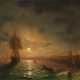 FOLLOWER OF IVAN AIVAZOVSKY. View of Odessa on a Moonlit Night - фото 1