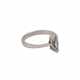 Ring mit Navette-Diamant ca. 0,7 ct, - фото 1