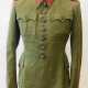 Tschecheslowakei: Uniformjacke eines Unteroffiziers (1930-39). Olivgrünes Tuch - Foto 1