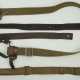 Sowjetunion: Gewehr-/ Maschinenpistolen-Riemen - 3 Exemplare. Leder bzw. Gewebe - фото 1