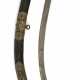 Datiertes Schwert m. Lederscheide und Silbermontierungen m. Niello-Dekor u. Griff aus Horn - photo 1