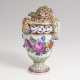  Seltene Potpourri-Vase mit Leopardenfell - photo 1
