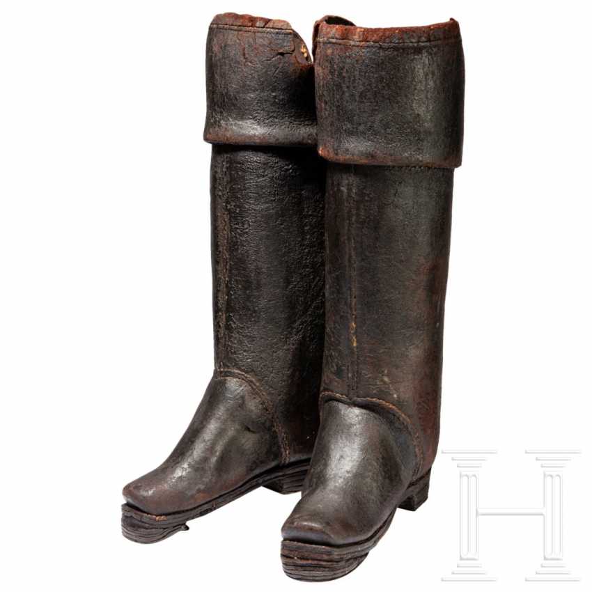 A pair of cuirassier boots, German or France, early 18th century — buy ...