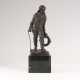 Paul Ludwig Kowalczewski (Mieltschin 1865 - Berlin 1910). Bronze-Skulptur 'Fischer mit Rettungsring' - photo 1
