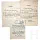 GFM August von Mackensen (1849 - 1945) - drei eigenhändige Briefe an Hitler, 1939 - Foto 1