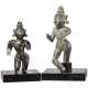 Zwei Skulpturen von Gottheiten, Indien, 19. Jahrhundert - photo 1