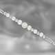 Armband: sehr schönes antikes Armband mit Perlen- und Diamantbesatz, ca. 1,1ct - Foto 1