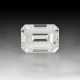 Diamant: hochfeiner Emerald-Cut-Diamant, 0,49ct, Top Wesselton/VS, mit aktuellem DPL Zertifikat - фото 1