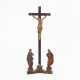 Kreuzigungsgruppe: Kruzifix mit Maria und Johannes - Foto 1