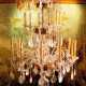 A SPANISH CUT, ETCHED AND MOULDED GLASS TWENTY-FOUR LIGHT CHANDELIER - фото 1
