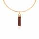 Cartier. CARTIER GOLD AND WOOD 'TRINITY' PENDANT WITH CARTIER GOLD NECKLACE - Foto 1