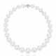 Mikimoto. MIKIMOTO CULTURED PEARL AND DIAMOND NECKLACE - Foto 1