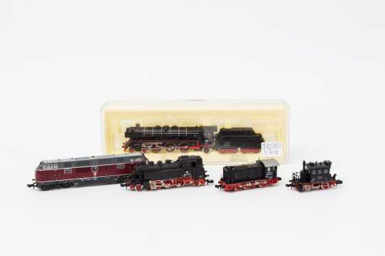 minitrix n gauge locomotives