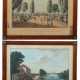 Paar Biedermeier-Bilderrahmen 2. Viertel 19. Jahrhundert - Foto 1