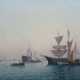 Maler des 19. Jahrhundert ''Schiffe im Hafen'' - photo 1