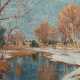 Maler des 20. Jahrhundert ''Winterlandschaft mit Birken'' - Foto 1
