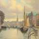 Maler des 20. Jahrhundert ''Hafenstadt'' - Foto 1