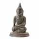 Buddha Shakyamuni-Darstellung aus Metall. THAILAND, 20. Jahrhundert - photo 1