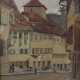 RENZ, ALFRED (1877-1930): Stadtansicht, wohl Stuttgart, - фото 1