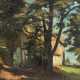 MALER des 19. / 20. Jahrhundert, "Haus unter Bäumen", - Foto 1