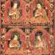 AN IMPORTANT THANGKA DEPICTING FOUR HIERARCHS OF THE NGOR LA... - фото 1