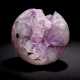 AN AMETHYST SPHERE WITH CRYSTAL CAVITY - Foto 1
