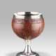 A GEORGE III SILVER-MOUNTED COCONUT CUP - фото 1