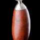 A SOUTH AMERICAN WHITE-METAL-MOUNTED ENGRAVED GOURD FLASK - Foto 1