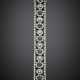 BLACK STARR & FROST | Round and marquise cut diamonds and emerald white gold bracelet - Foto 1