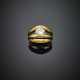 Round ct. 1.59 circa diamond yellow gold ring - фото 1