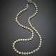Cultured pearl graduated necklace - Foto 1