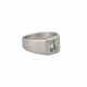 Ring mit Diamant im Smaragdschliff ca. 1,09 ct - фото 1