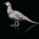 A LARGE AND RARE SILVER WINE EWER IN THE FORM OF A PHEASANT ... - Foto 1