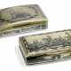 TWO PARCEL-GILT SILVER AND NIELLO SNUFF BOXES - Foto 1