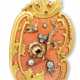 A JEWELLED AND GUILLOCHÉ ENAMEL TWO-COLOUR GOLD PENDANT LOCK... - photo 1