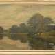 HERMANN LUDWIG UMGELTER:"Blick auf den See", Öl auf Leinwand, gerahmt und signiert - photo 1
