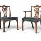 A SET OF FOURTEEN VICTORIAN MAHOGANY DINING-CHAIRS - фото 1
