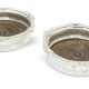 Hennell, Samuel. A PAIR OF GEORGE III SILVER WINE COASTERS - фото 1