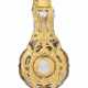 A GEORGE III GOLD-MOUNTED GLASS SCENT BOTTLE - photo 1
