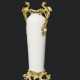 A FRENCH ORMOLU-MOUNTED BLANC-DE-CHINE PORCLEAIN VASE - фото 1