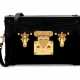 LOUIS VUITTON. A SHINY BLACK NILOTICUS PETITE MALLE WITH GOLD HARDWARE - Foto 1