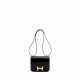 HERMÈS. A BLACK CALF BOX LEATHER MINI CONSTANCE 18 WITH GOLD HARDWARE - photo 1