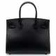 HERMÈS. A BLACK MADAME LEATHER SELLIER BIRKIN 30 WITH GOLD HARDWARE - photo 1