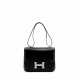 HERMÈS. A BLACK CALF BOX LEATHER CONSTANCE 24 WITH BRUSHED PALLADIUM HARDWARE - Foto 1