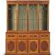A GEORGE III SATINWOOD, BURR-YEW, INDIAN ROSEWOOD-BANDED, MA... - Foto 1